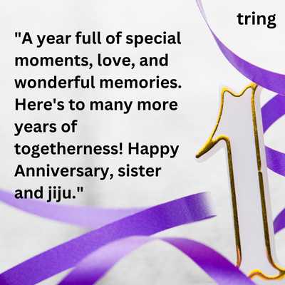 Video Anniversary Greeting Card For Sister And Jiju