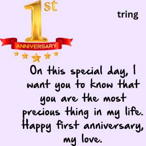 1st Love Anniversary Wishes For Girlfriend (10)