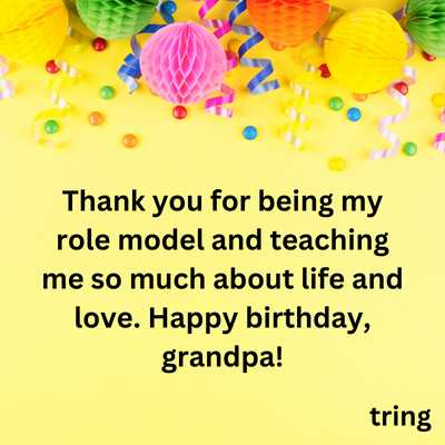 Happy Birthday Wishes For Grandpa From Granddaughter