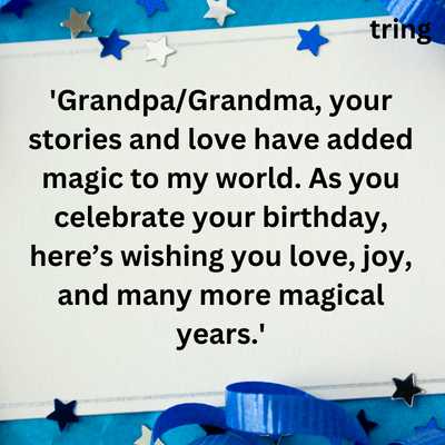 Digital Birthday Greeting Card for Grandparents