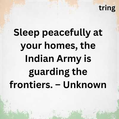 Indian Army Day Quotes 