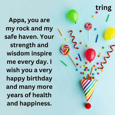 Touching Happy Birthday Appa Quotes