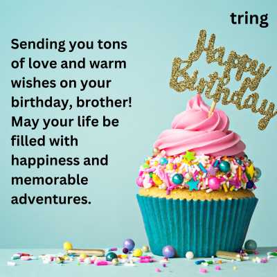 Birthday Wishes for Elder Brother in English