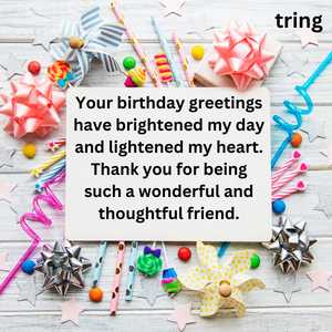 99+ Unique Ways to Say Thank You for Birthday Wishes