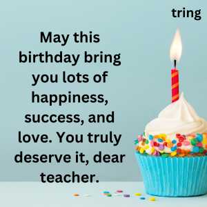 Birthday Wishes For Teacher In English (8)