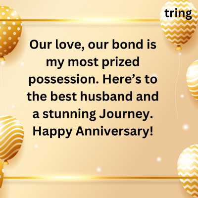 Wedding Anniversary Card Messages for Husband