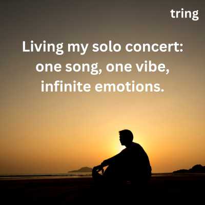 Vibing Alone With Music Quotes