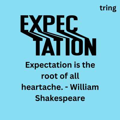 No Expectations Quotes in English