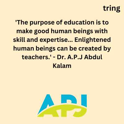 Apj Abdul Kalam Quotes on Education