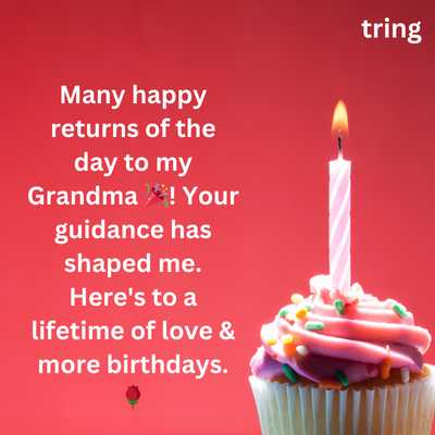 Whatsapp Birthday Wishes For Grandma 