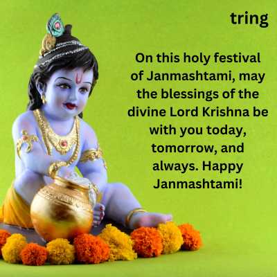 Janmashtami Messages For Greeting Card