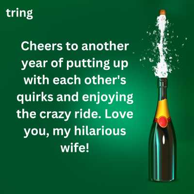 Funny Anniversary Messages for your Wife for WhatsApp Status
