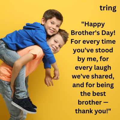 National Brother's Day Messages For WhatsApp