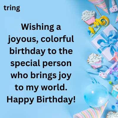 Birthday WhatsApp Messages For Special Person