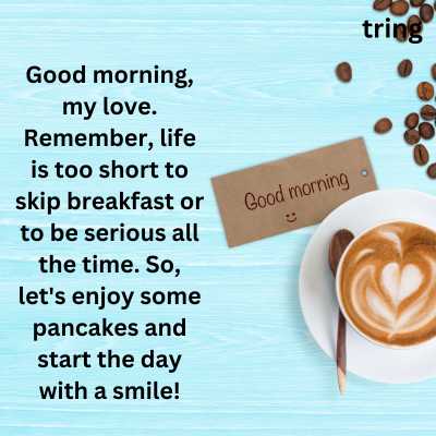 Funny Good Morning Wish For GF