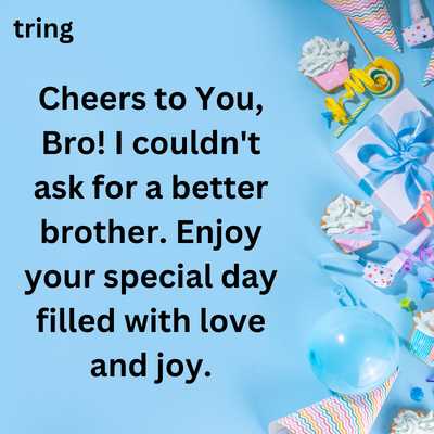 Birthday Quotes and Captions for Your Brother