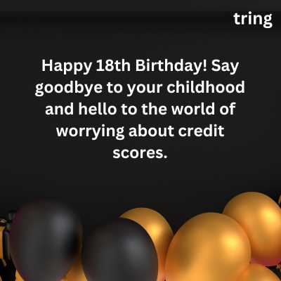 18th Birthday Funny Quotes