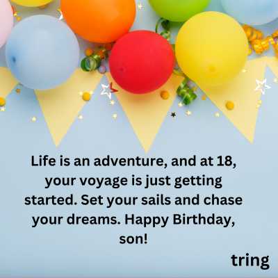 18th Birthday Quotes For Son