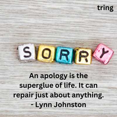 Quotes On Apology and Forgiveness