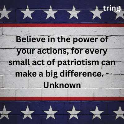 Motivational Patriotism Quotes