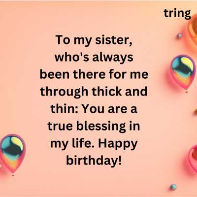 Quotations for Sister's Birthday