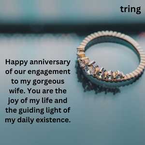 Engagement Anniversary Wishes To Wife (3)