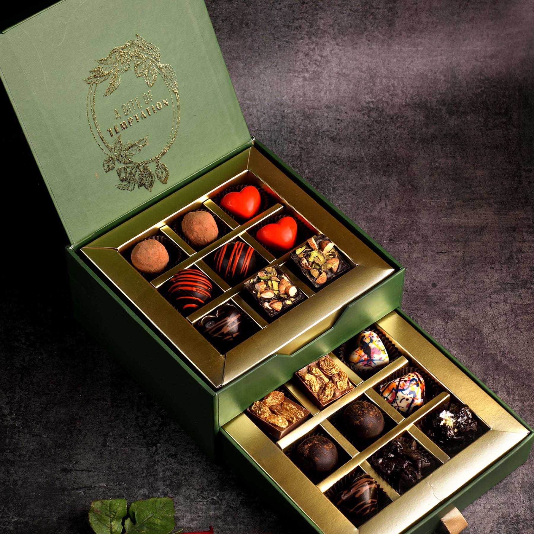 Luxury Chocolates Box Gift - Anniversary Gift for Wife