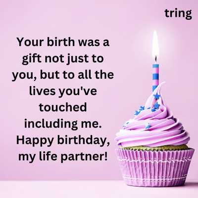 Birthday Greeting Card Messages For Life Partner