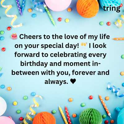 WhatsApp Birthday Messages For Life Partner