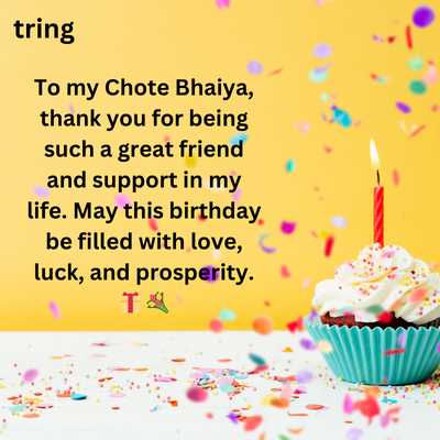 Birthday Greeting Card Messages For Chote Bhaiya