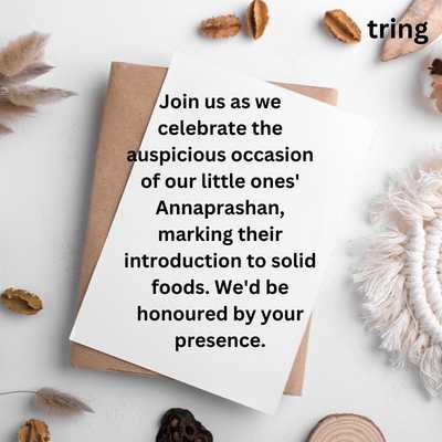 Annaprashan Invitation 