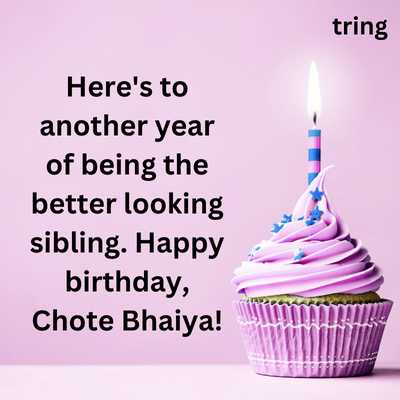 Funny Birthday Wishes for Chote Bhaiya 