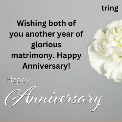 Short Anniversary Wishes For Uncle and Aunty 