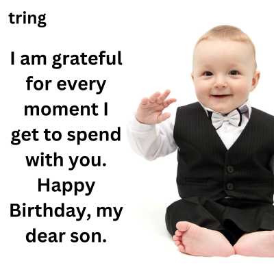 Cute Birthday Wishes For Son