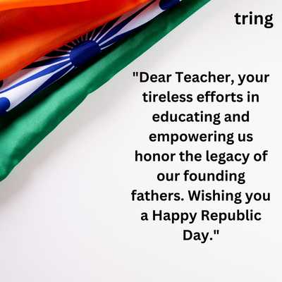 Republic Day Messages For Teachers 