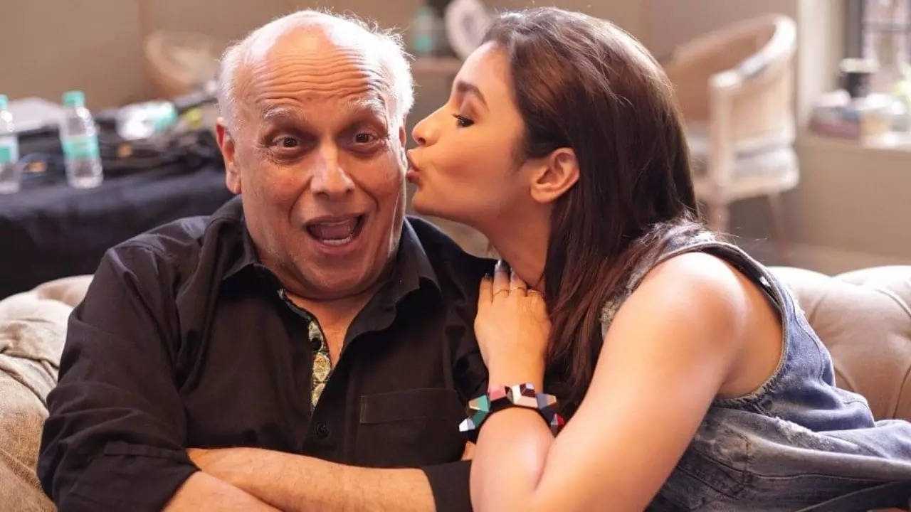 Mahesh Bhatt and Alia