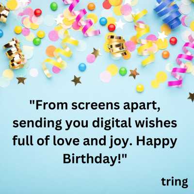 Digital Greeting Card Wishes For Birthday