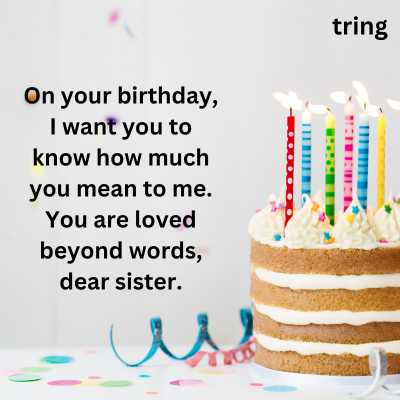 Heart-Touching Birthday Quotes for Sister