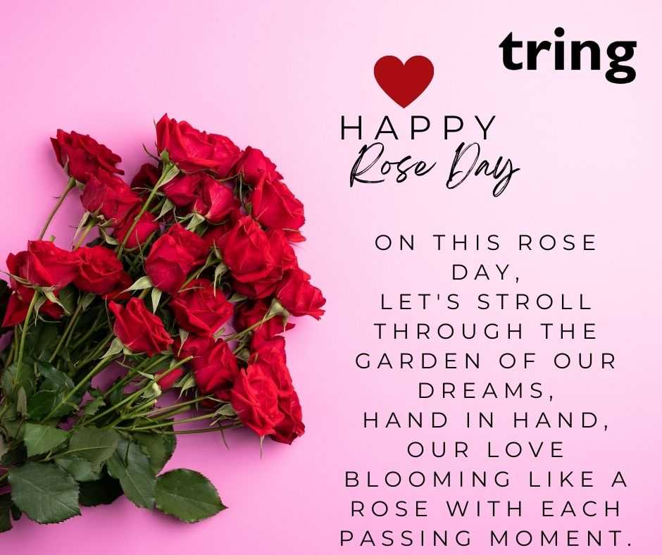 Romantic Rose Day Wishes for Girlfriend