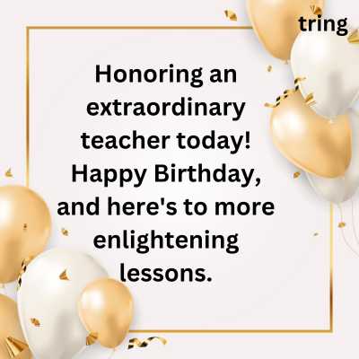 Birthday Wishes For Your Male Teacher For Whatsapp Status