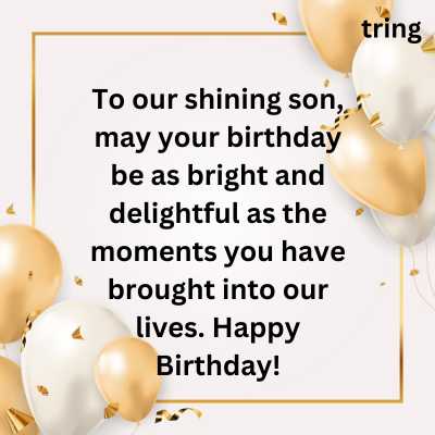 Short and Sweet Birthday Greeting Card Wishes for Son