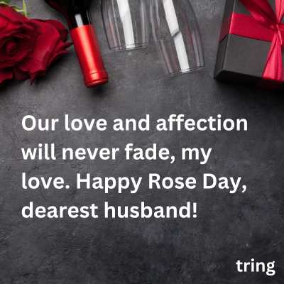 Rose Day Wishes For Husband
