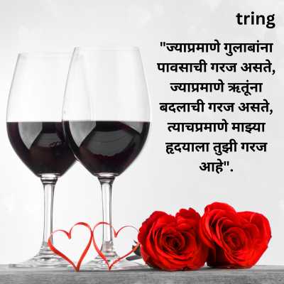 Rose Day Quotes in Marathi