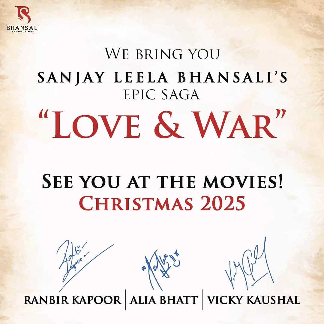 Bhansali's Love & War