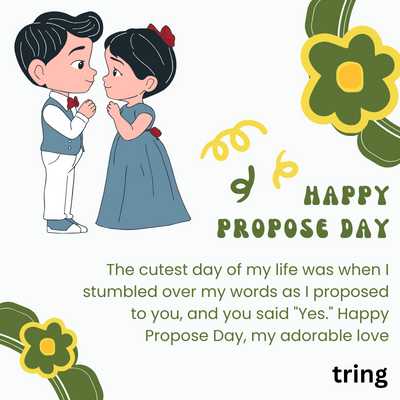 Cute Propose Day Wishes For Wife