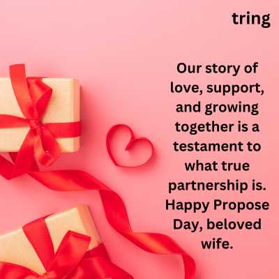 Inspirational Propose Day Quotes for Wife