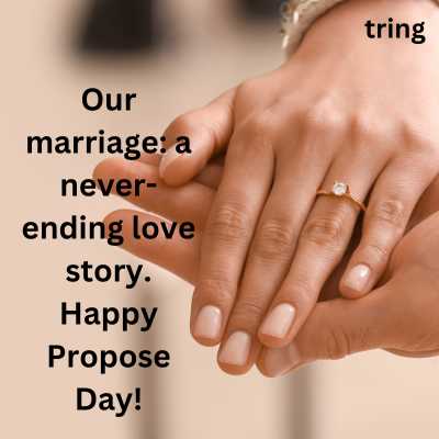 Short Propose Day Quotes for Wife