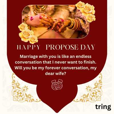 Propose Day Quotes For Wife