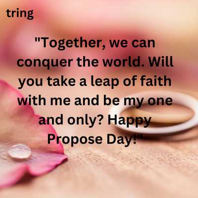 Propose Day Quotes To Send To Your Girlfriend On WhatsApp 