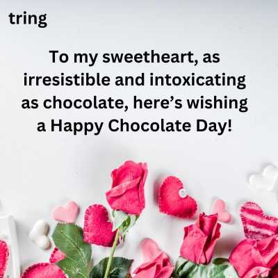 Digital Chocolate Day Greeting Card Messages